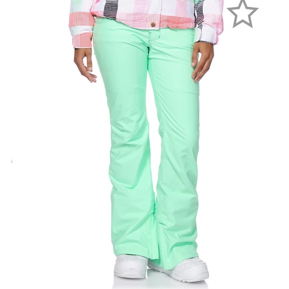 Aperture Kaleidoscope Mint 10K Stretch Snowboard Pants - Picture 2 of 12